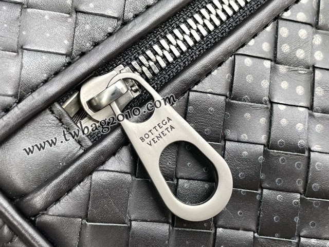 Bottega veneta高端男包 98013 寶緹嘉新款幻彩手拿男士公事包 BV經典款原廠胎牛皮純手工編織手拿包  gxz1359